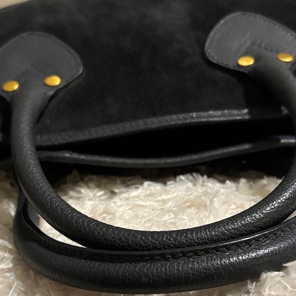 GUCCI VINTAGE Suede Handbag w/COA and Dustbag! - Picture 15 of 16